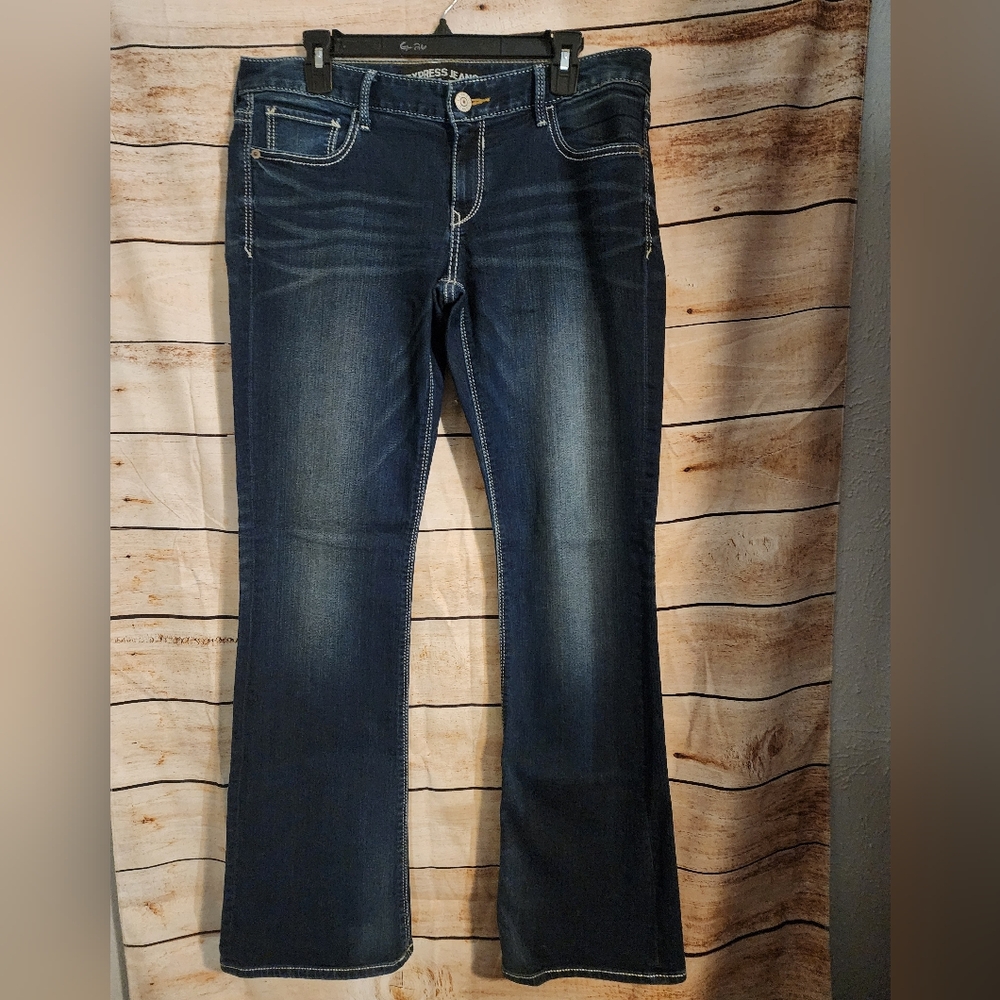 Express "Stella" Women's Dark Indigo Bootcut Jeans